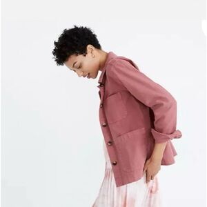 Madewell Dusty Rose Utility Jacket